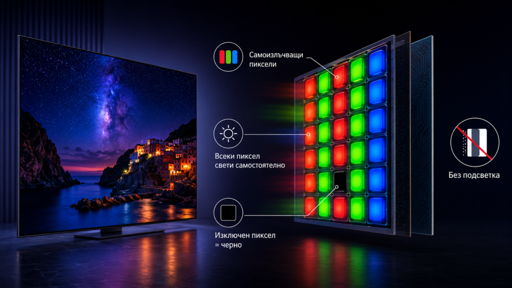 как работи OLED