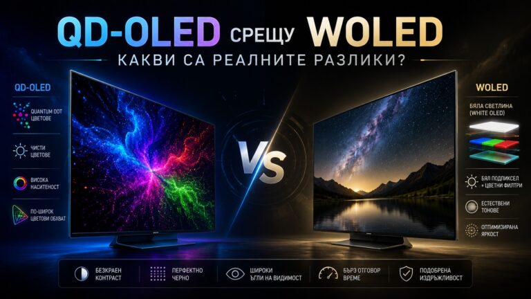 QD-OLED VS WOLED