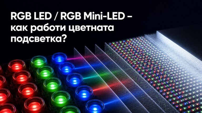 RGB LED / RGB Mini-LED – как работи цветната подсветка?