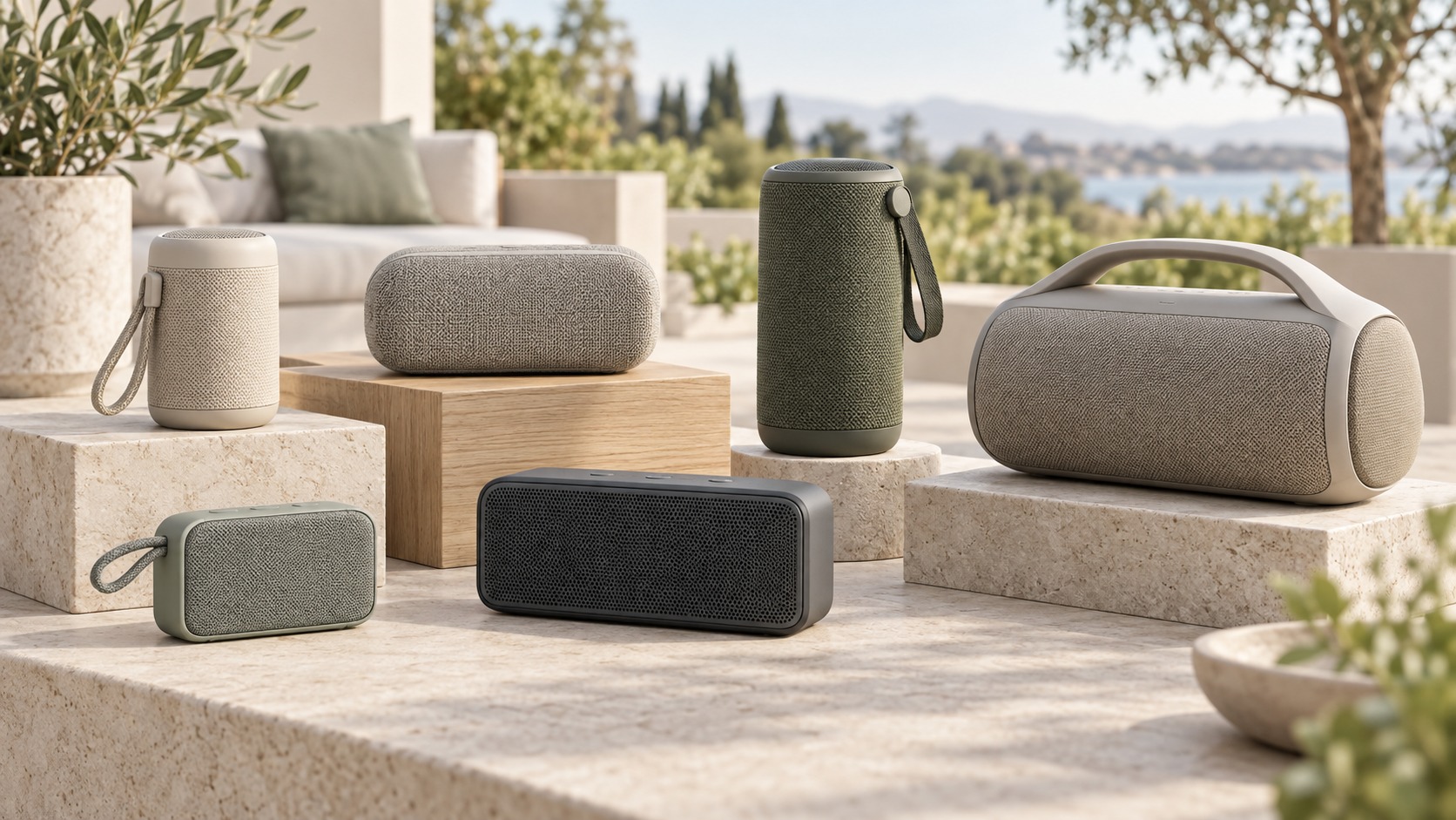 Портативни Bluetooth тонколони с различни размери