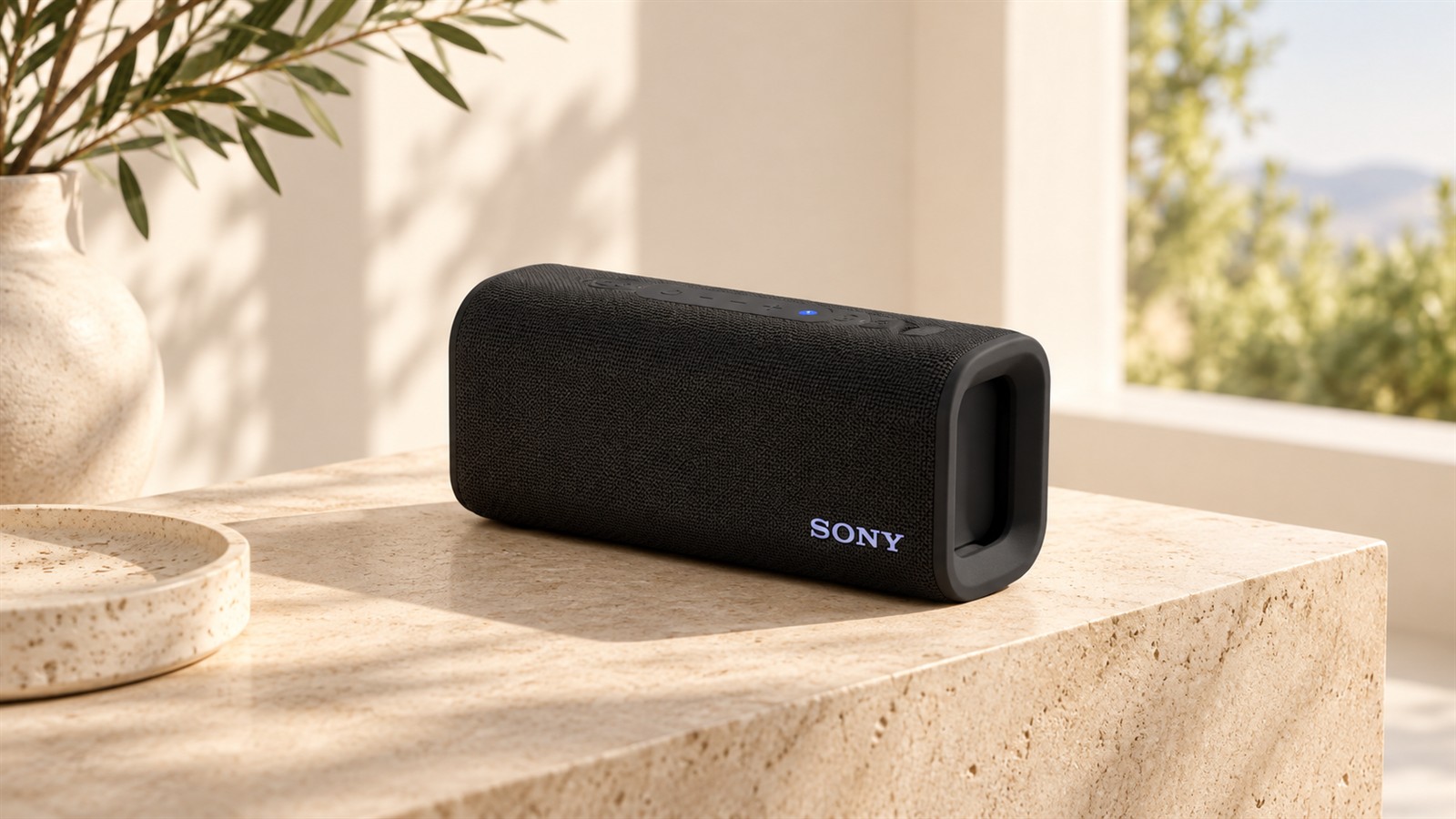 Sony ULT FIELD 3 в светъл интериор — редакционна илюстрация