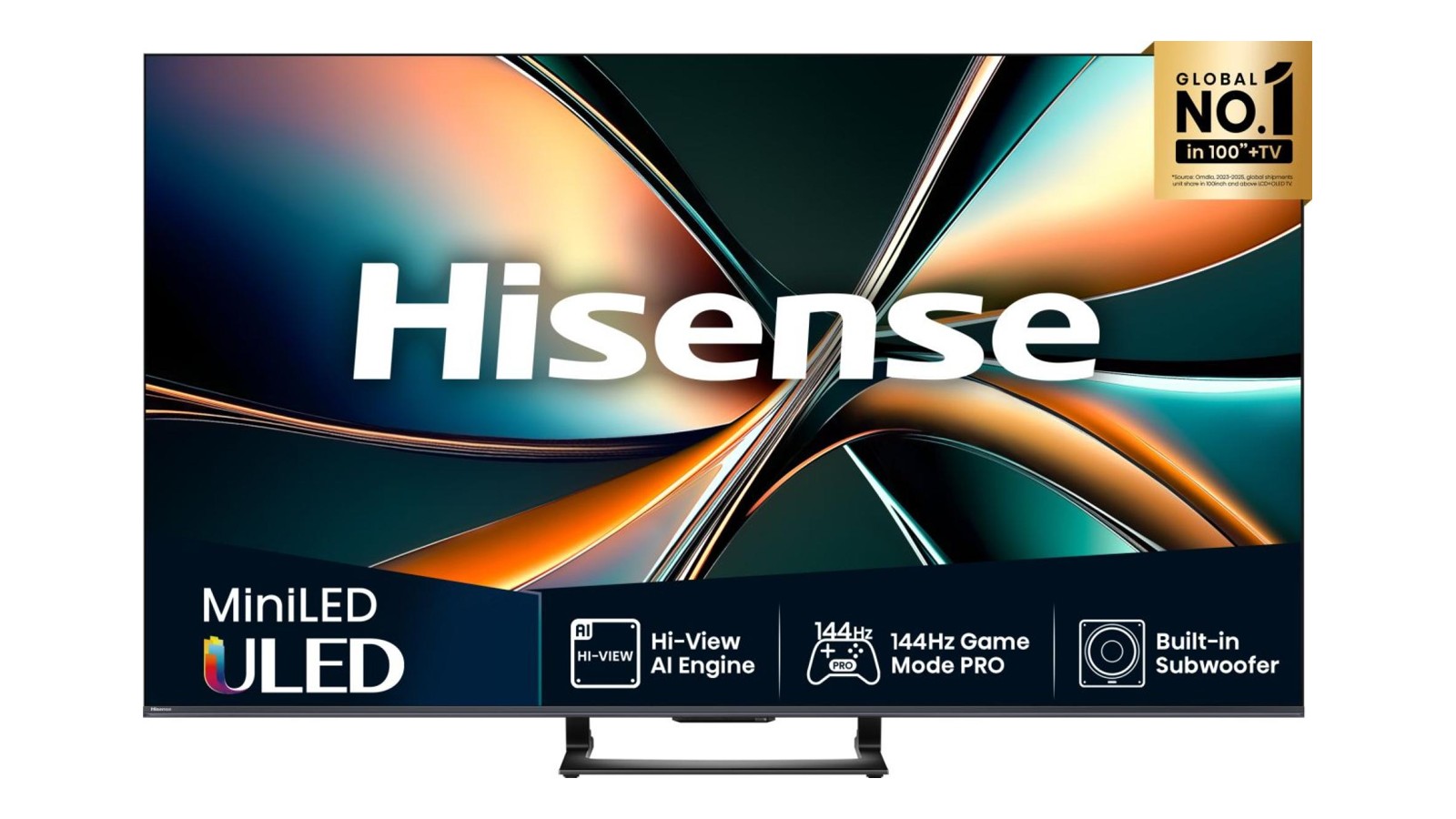 Hisense 75U7Q — официален продуктов изглед